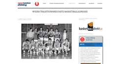 Desktop Screenshot of basketballdoebling.at
