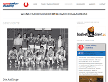Tablet Screenshot of basketballdoebling.at